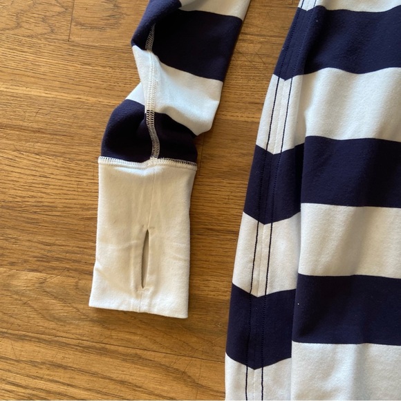 Womens navy white lululemon rehearsal long sleeve size 10 - Picture 6 of 6